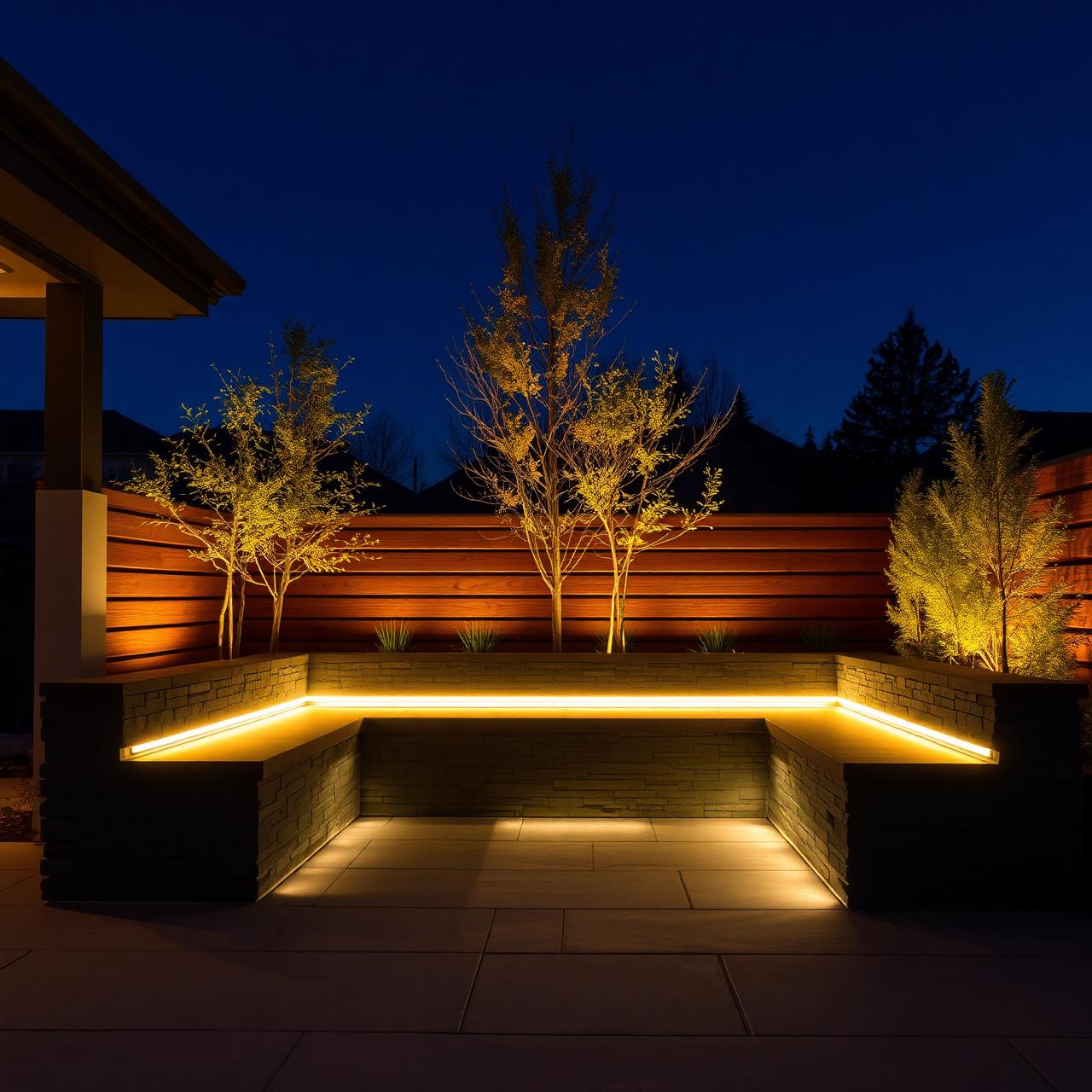 Patio lighting